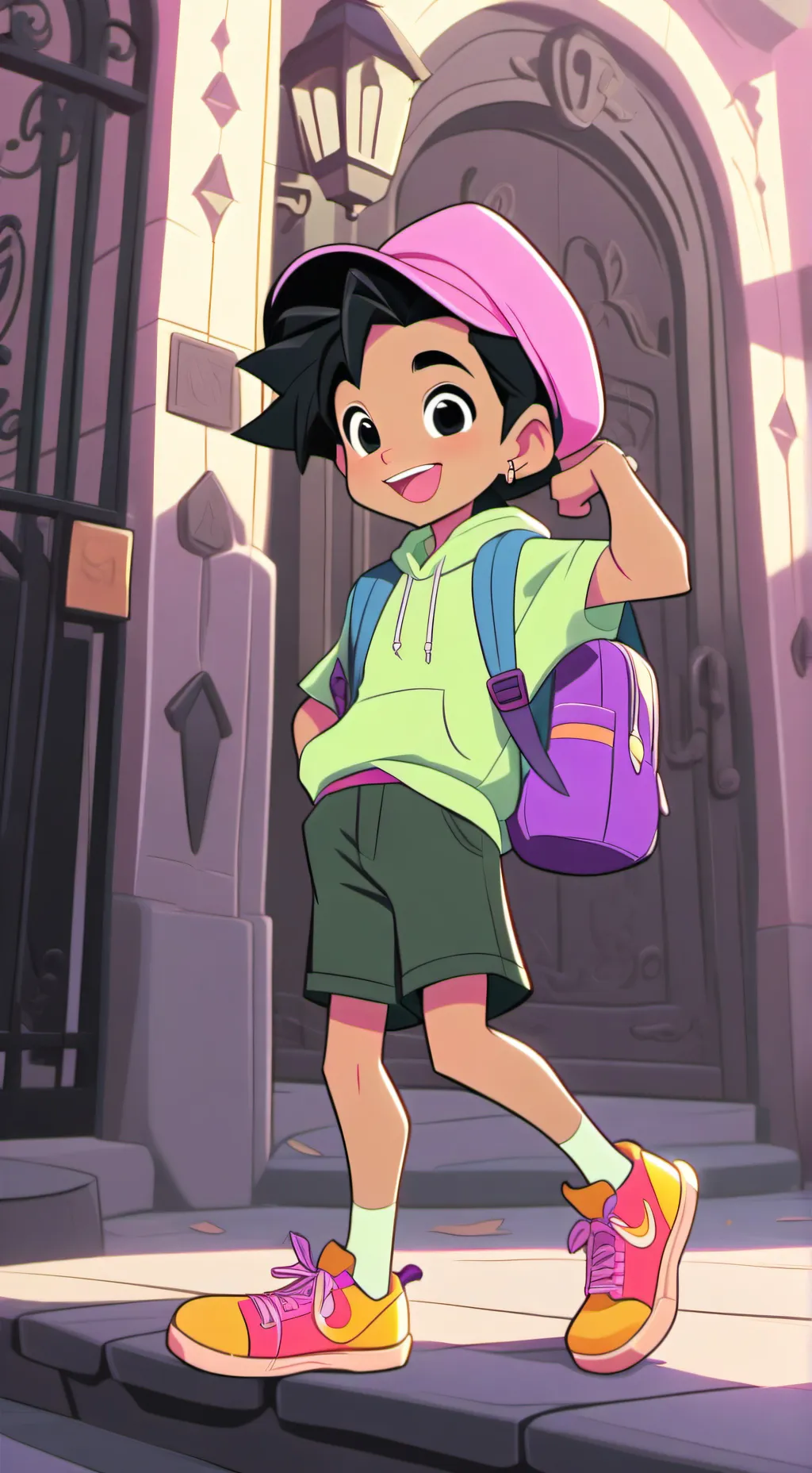 ai character: apsto background