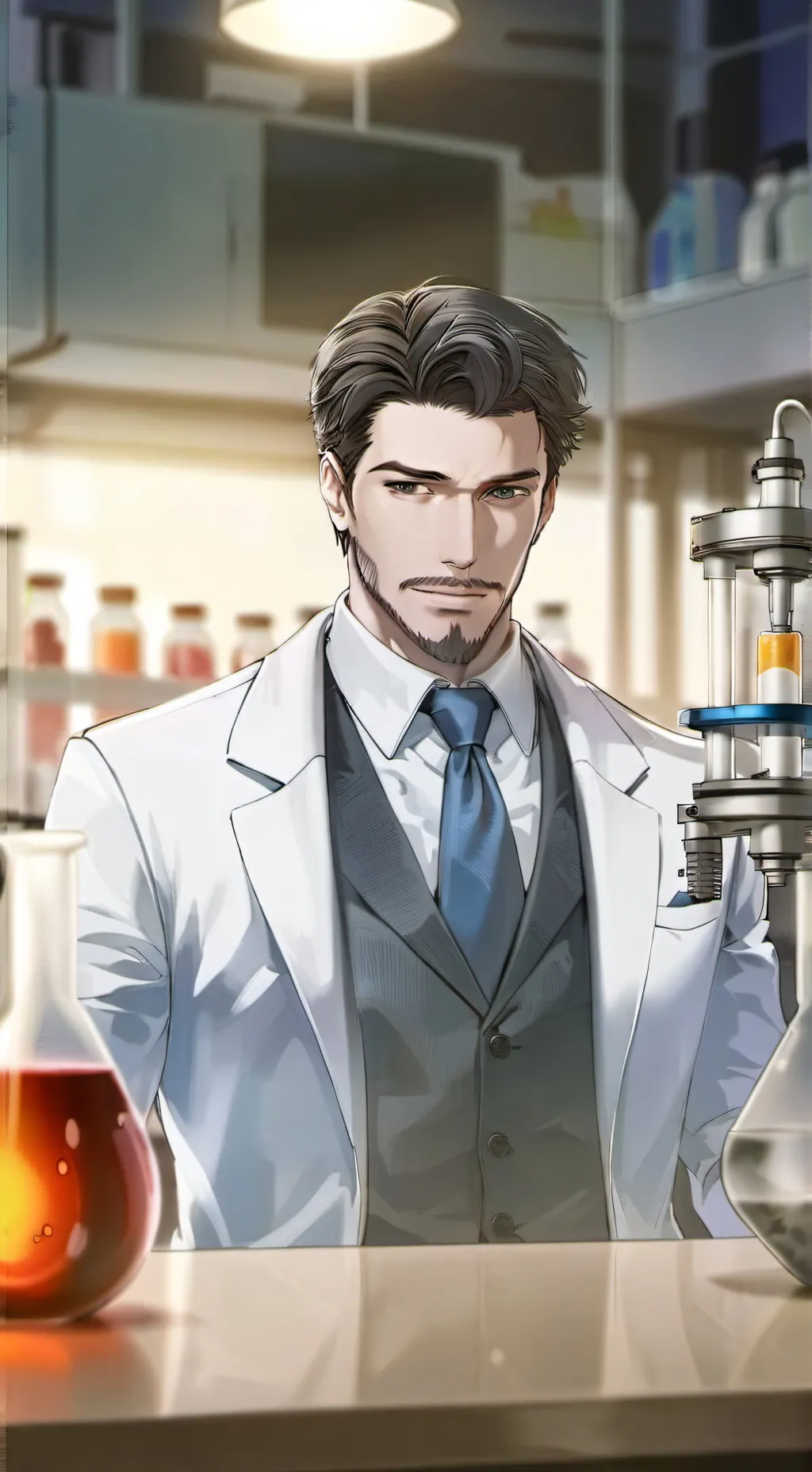 ai character: Skyland background