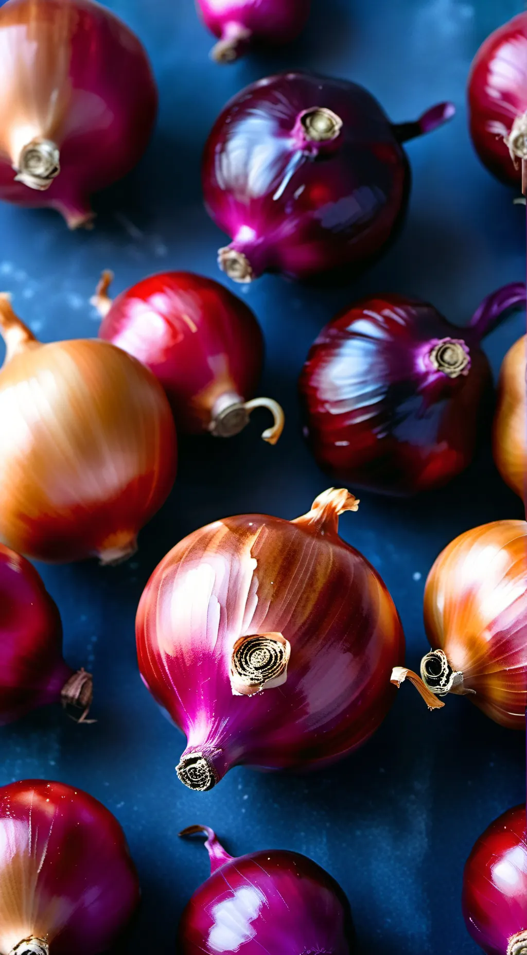 ai character: Red Onions 🧅 background