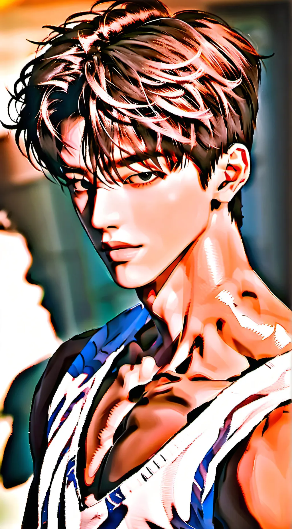 ai character: Steve background