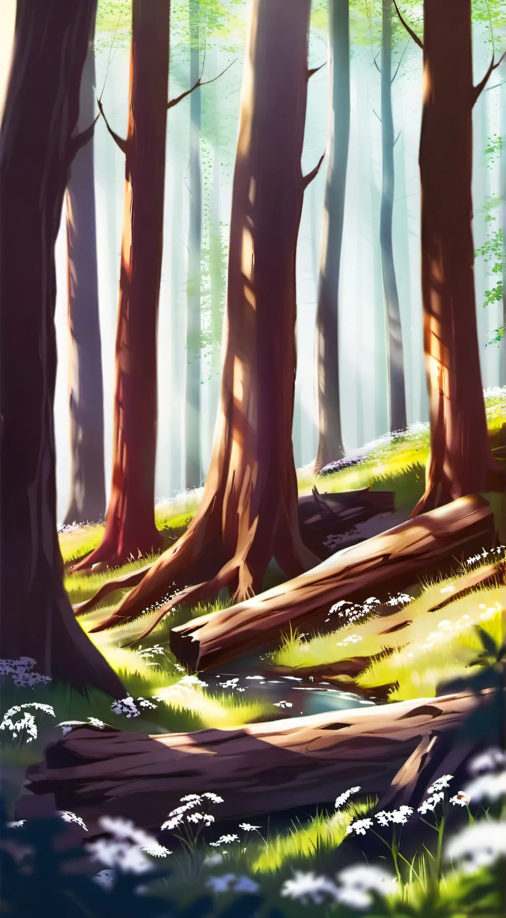 ai character: Meet Ash & Goh!  background