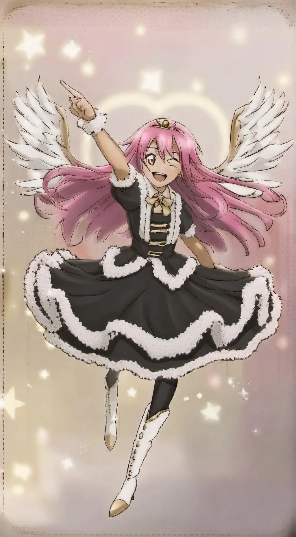 ai character: Mariposa background