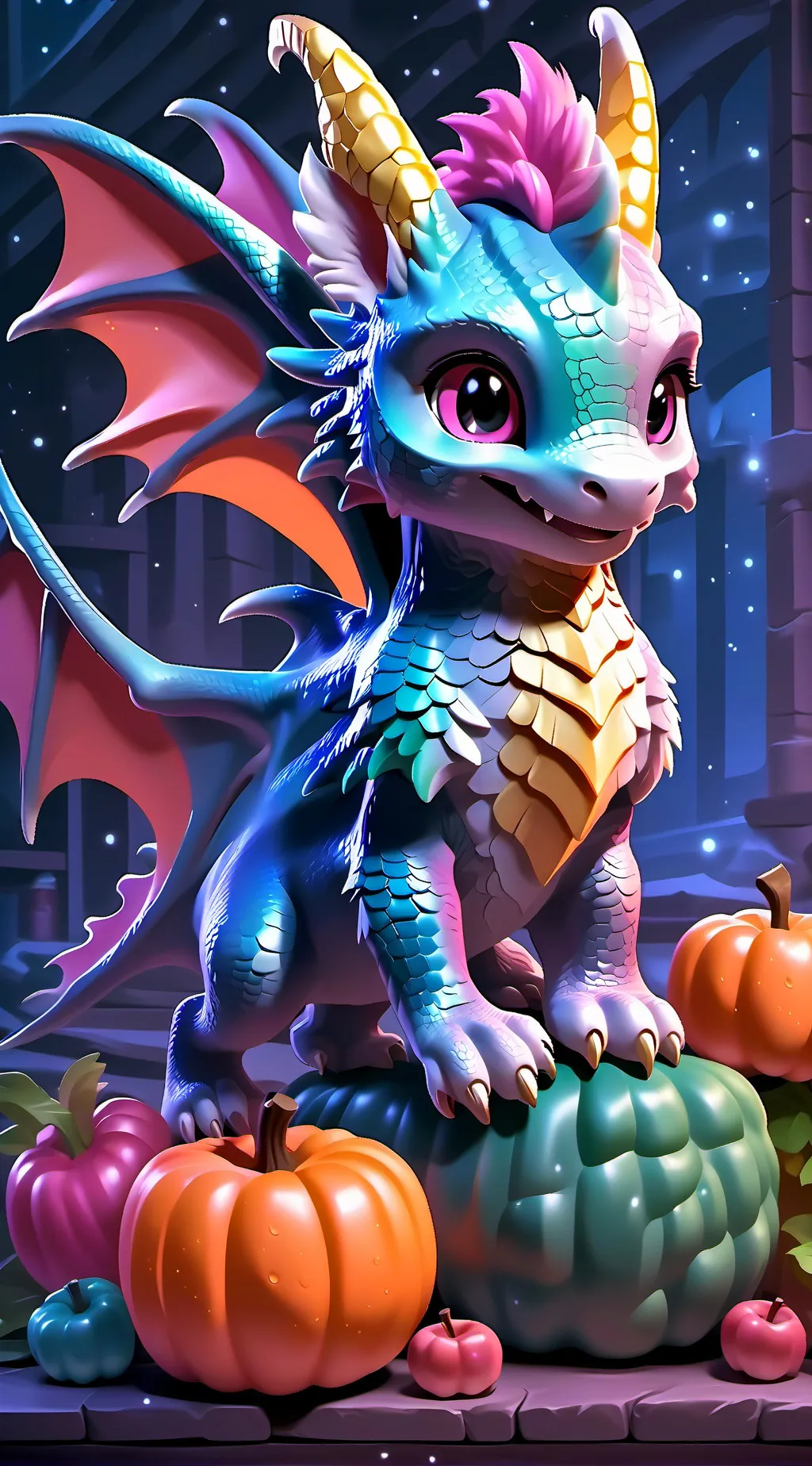 ai character: Mythical Creatures background
