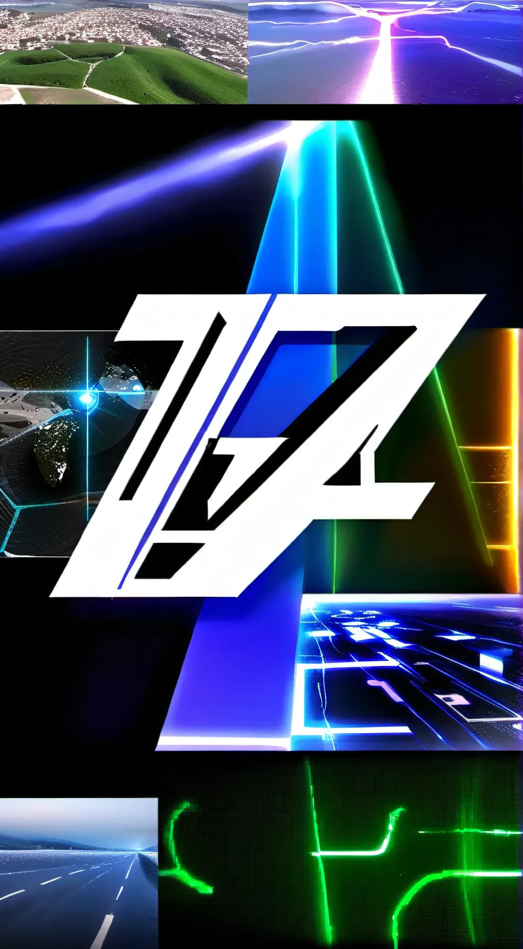 ai character: 2026! OMG background