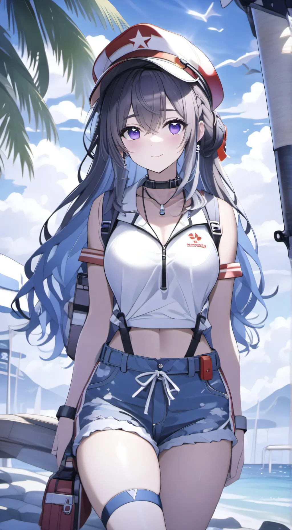 ai character: Chrissy background