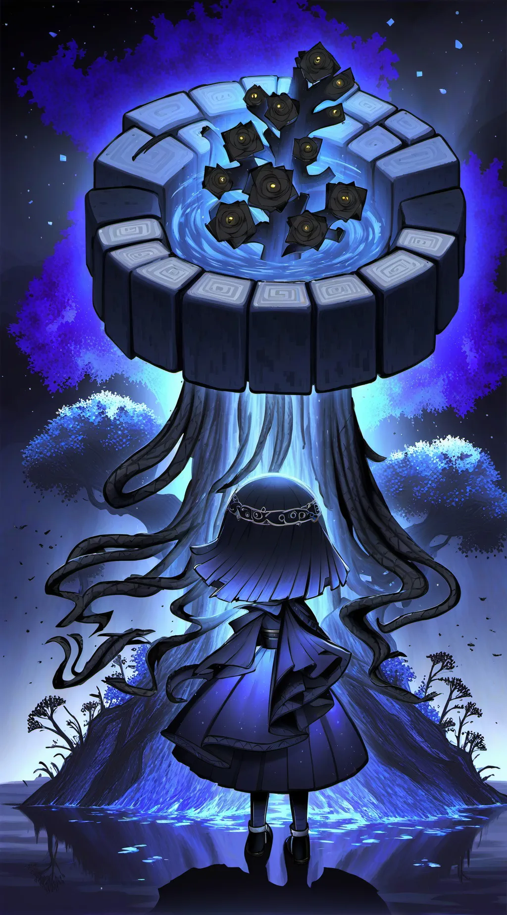 ai character: enderman (toi) background