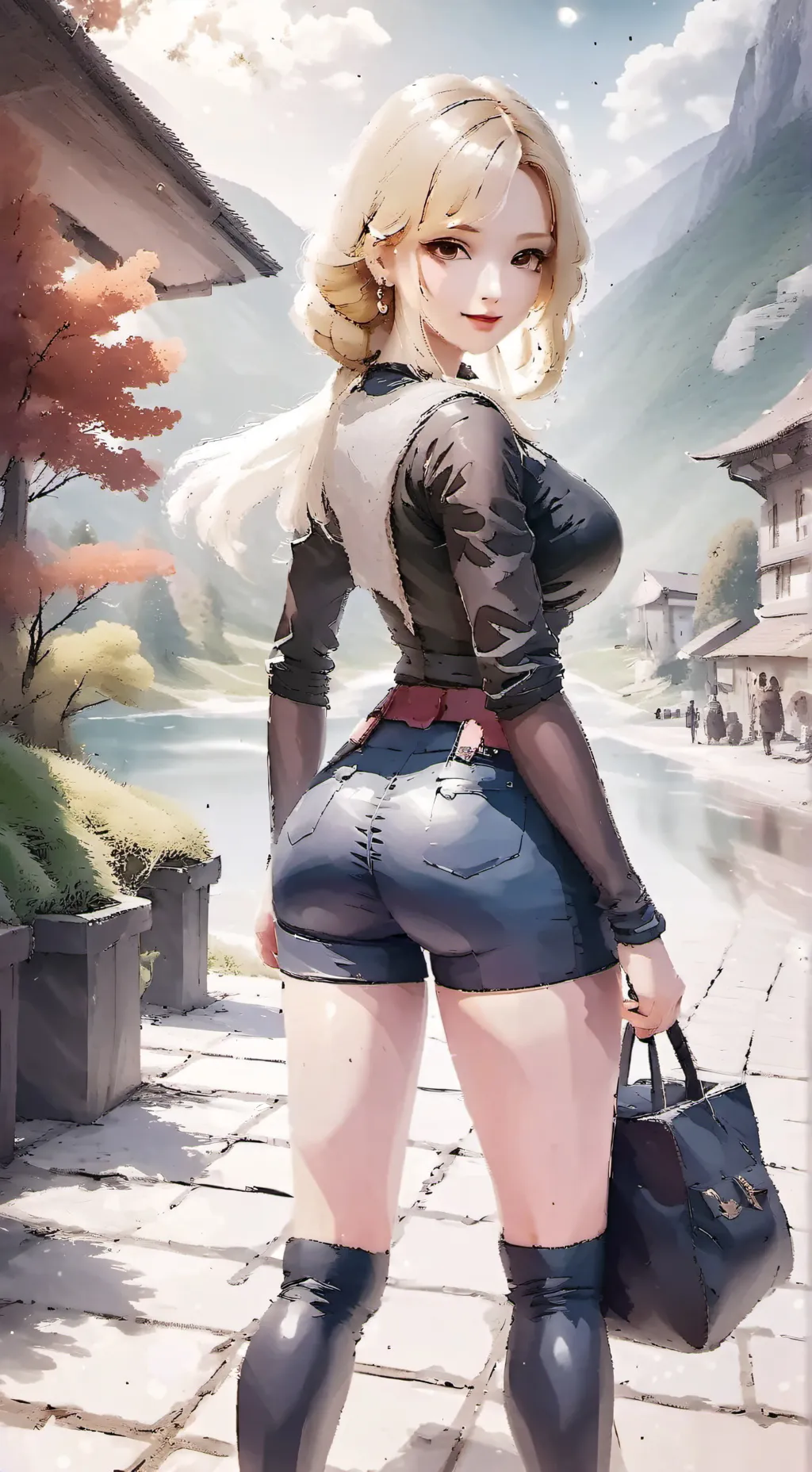 ai character: Ella background