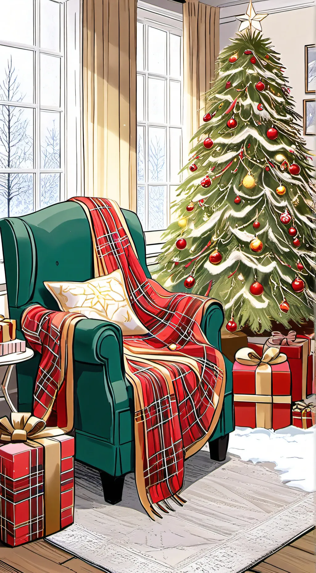 ai character: navidad forsaken  background