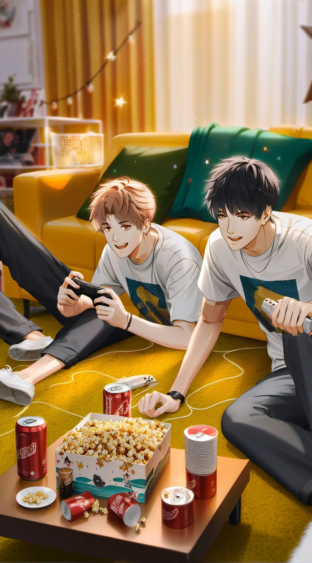 ai character: Brother’s Friends background