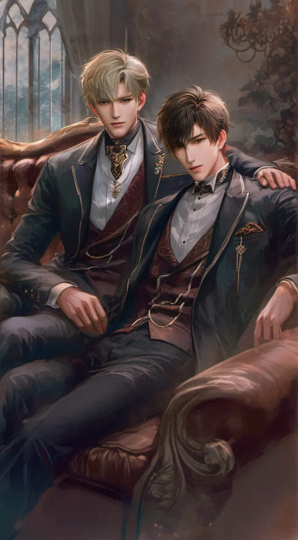 ai character: 🔱🥀 George🥀🔱 background