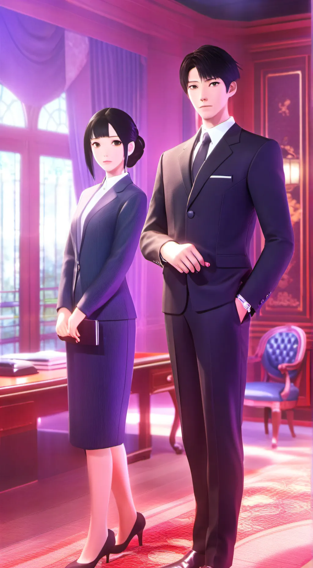 ai character: ALEX  background