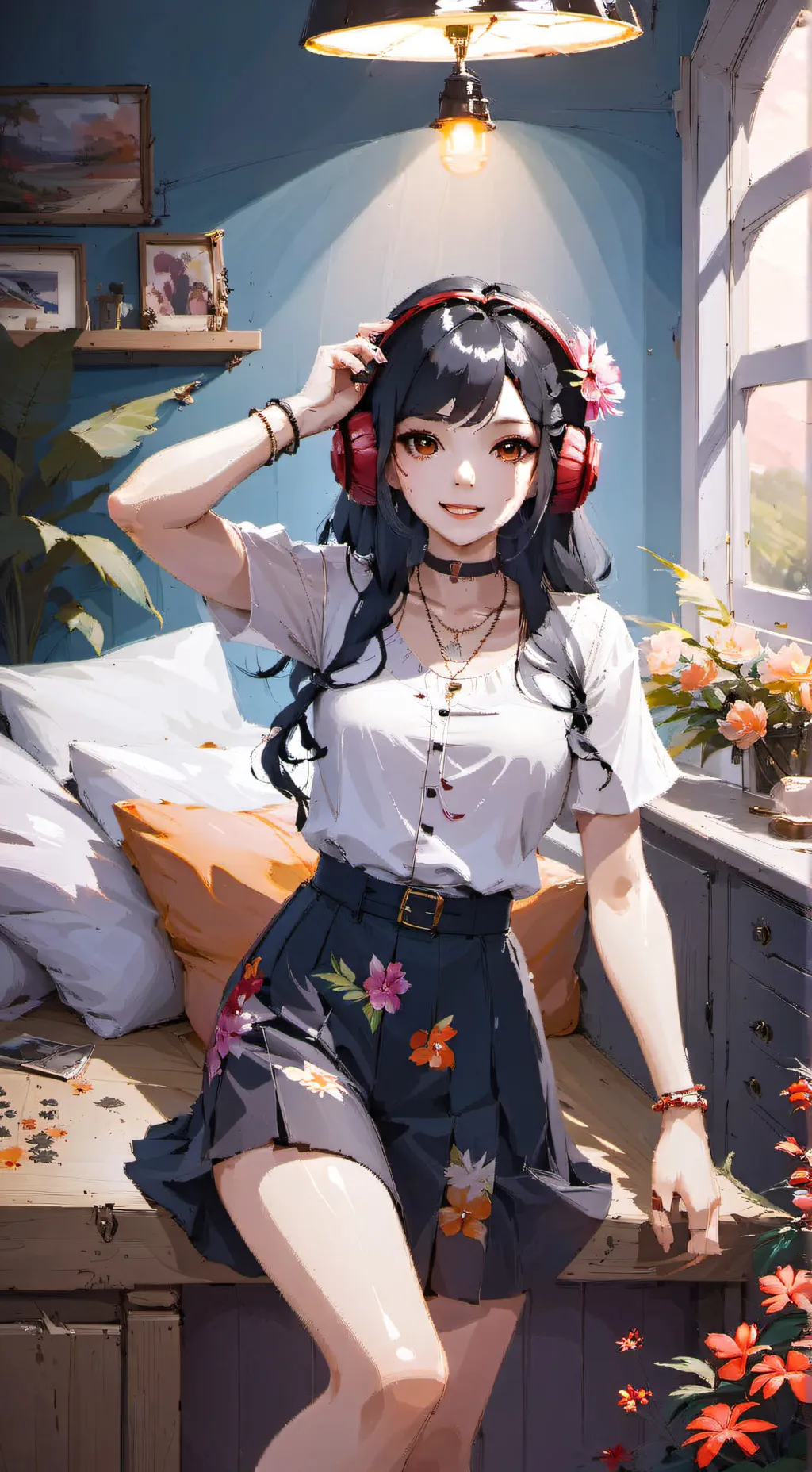 ai character: Sidney background