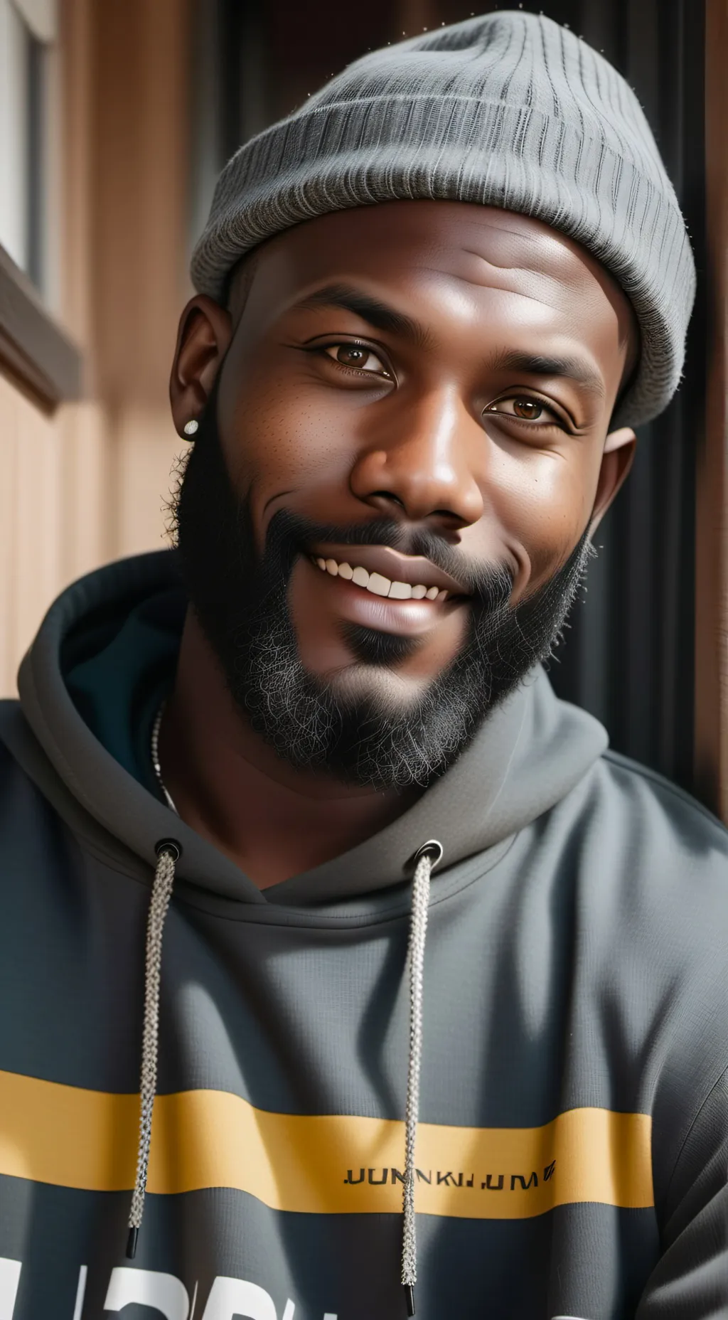 ai character: Frank Moore background