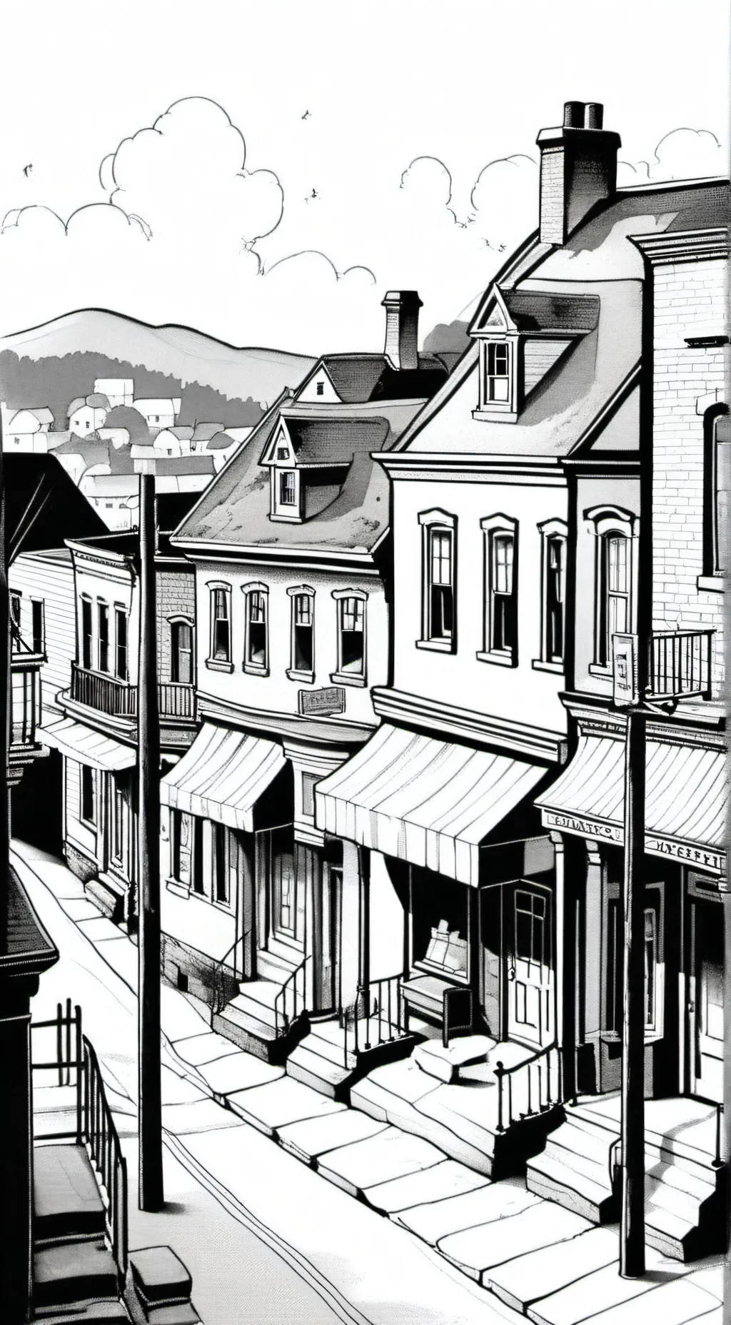 ai character: toon world background