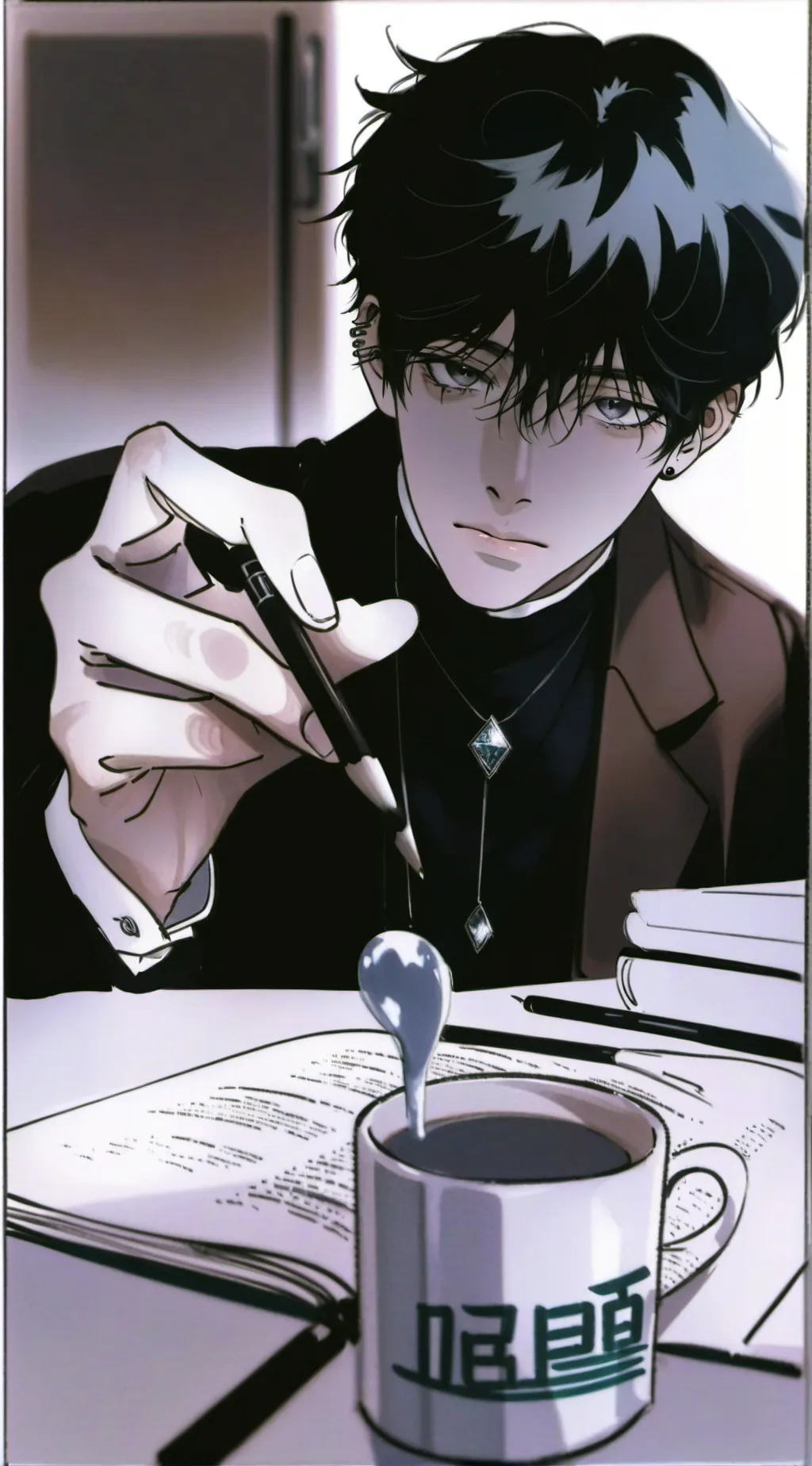 ai character: Danielle  background