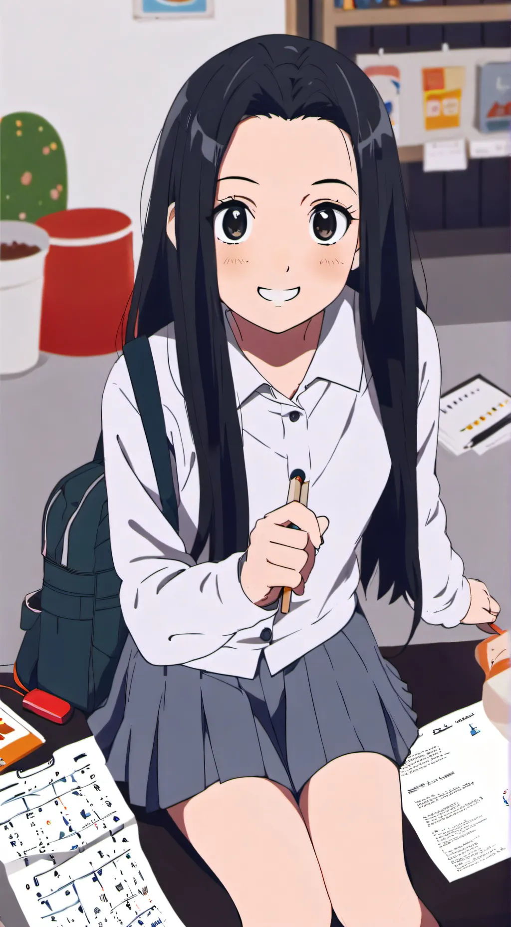 ai character: aracely♥️♥️♥️🙂🙂 background