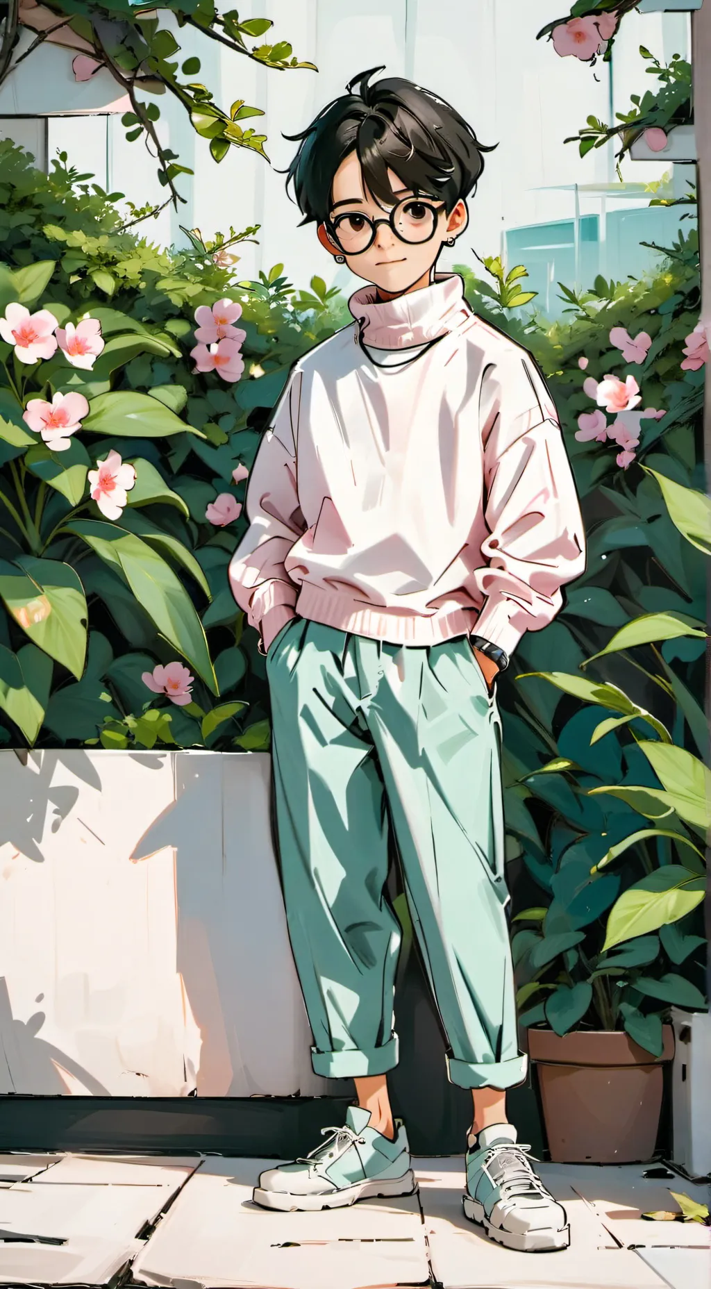 ai character: 💞/•|-Tyler-|•\💝 background