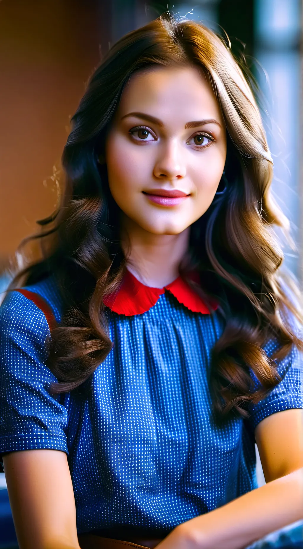 ai character: Carolyn Pierce  background