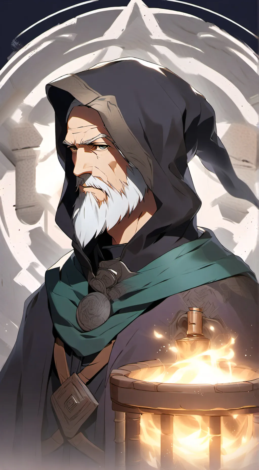 ai character: achmy background