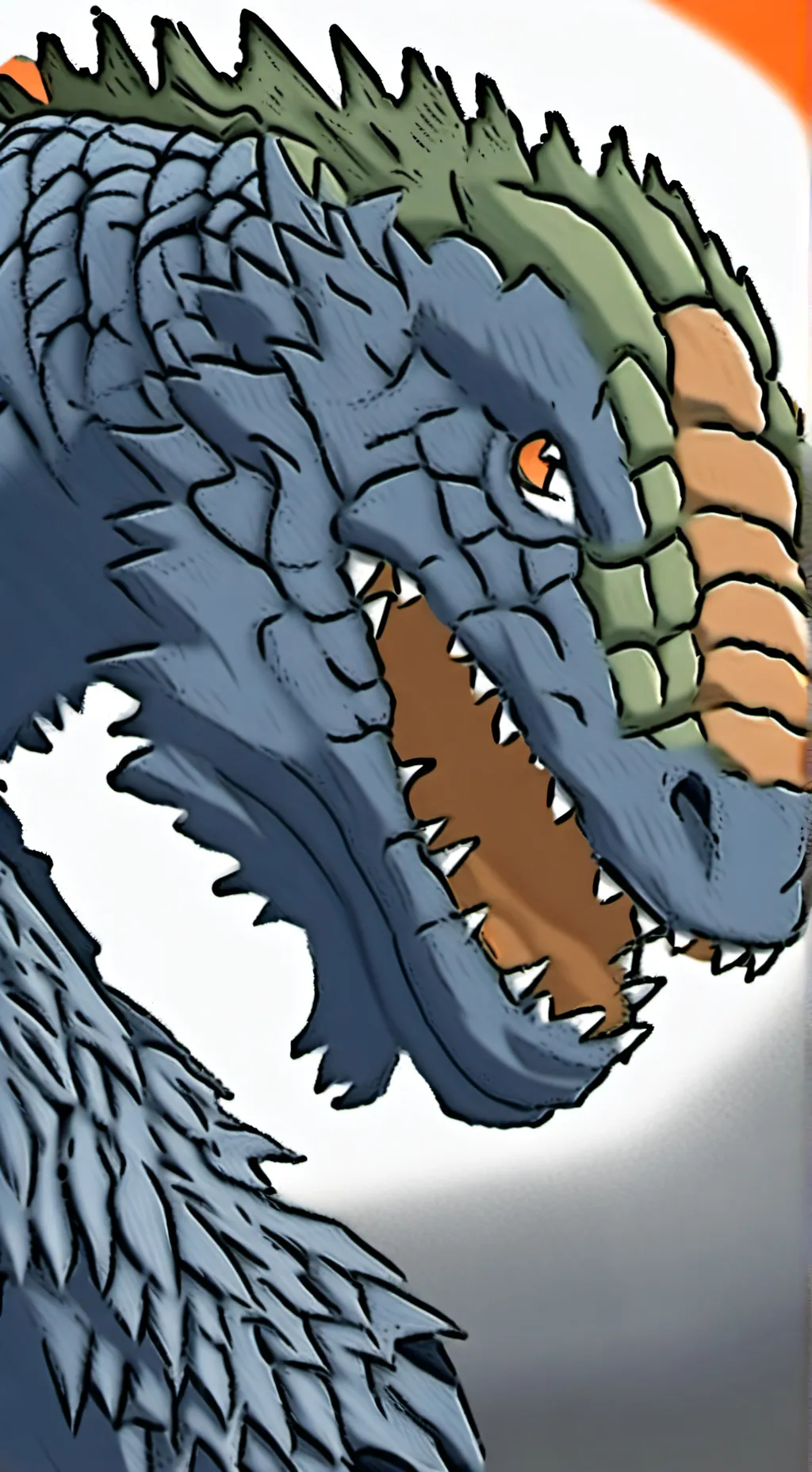 ai character: TriStar Zilla  background