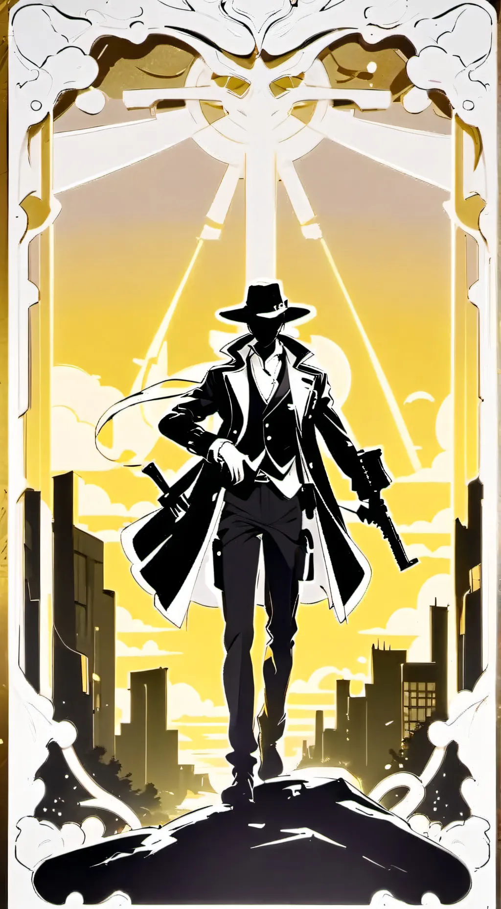 ai character: gun raiders background