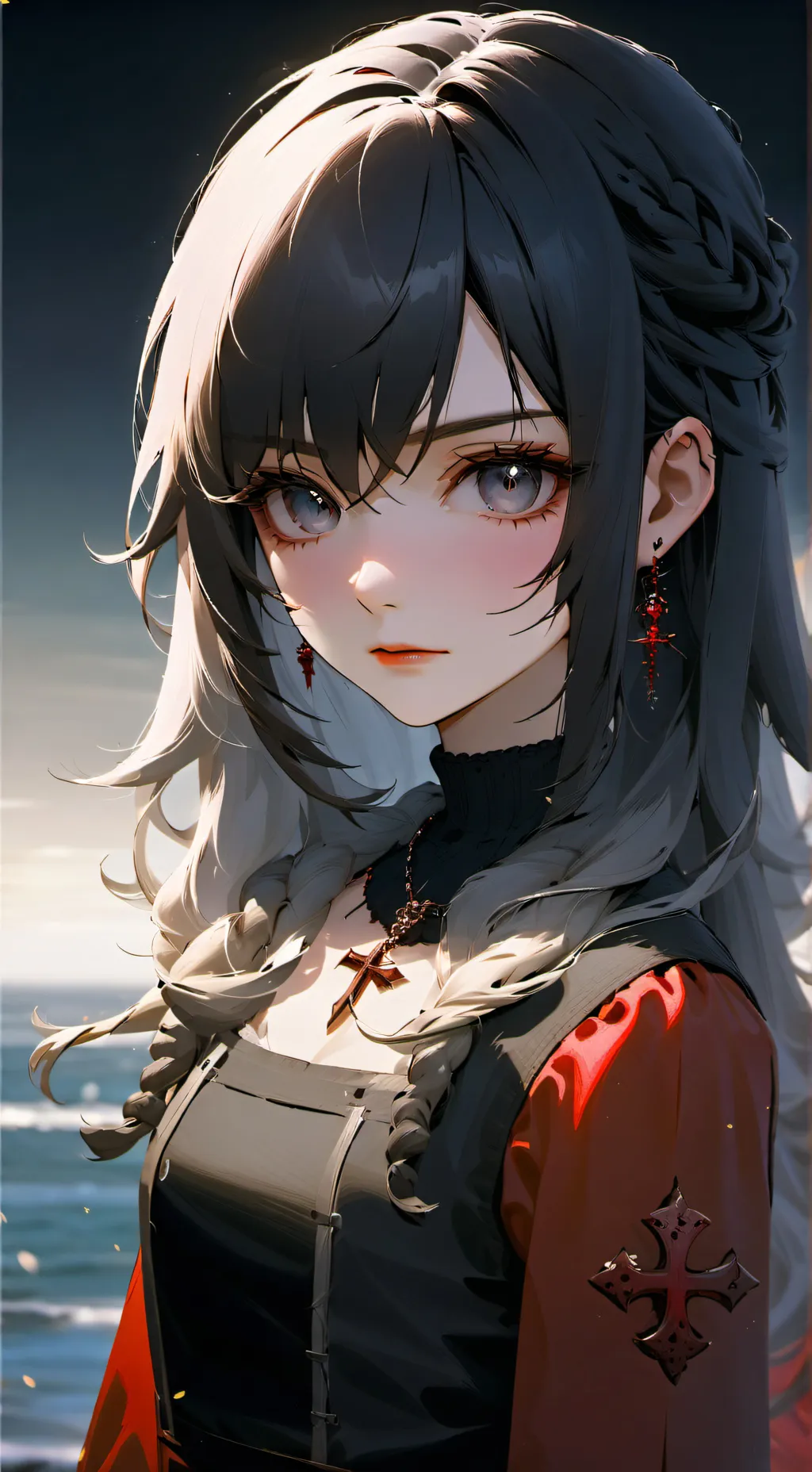 ai character: QueenOFdemonHELL background