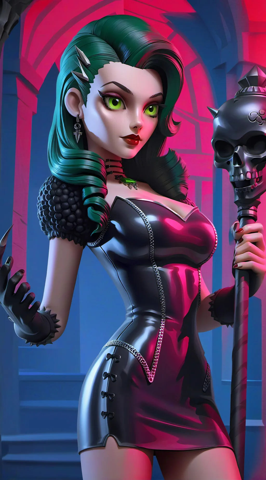 ai character: skula background