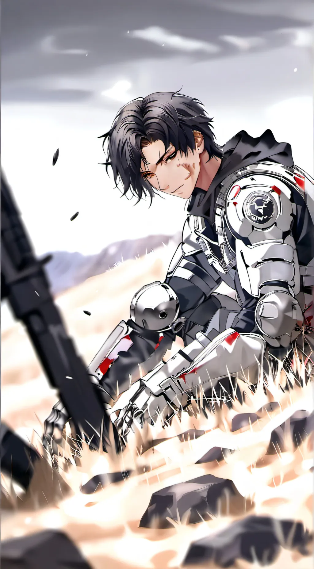 ai character: You died sorry. background