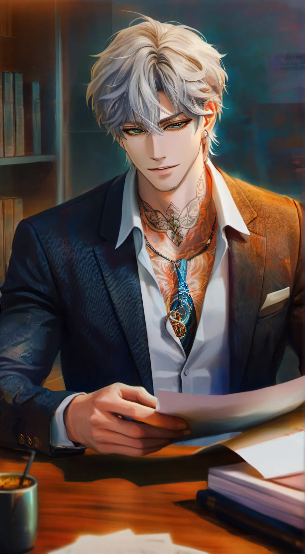 ai character: Alex background