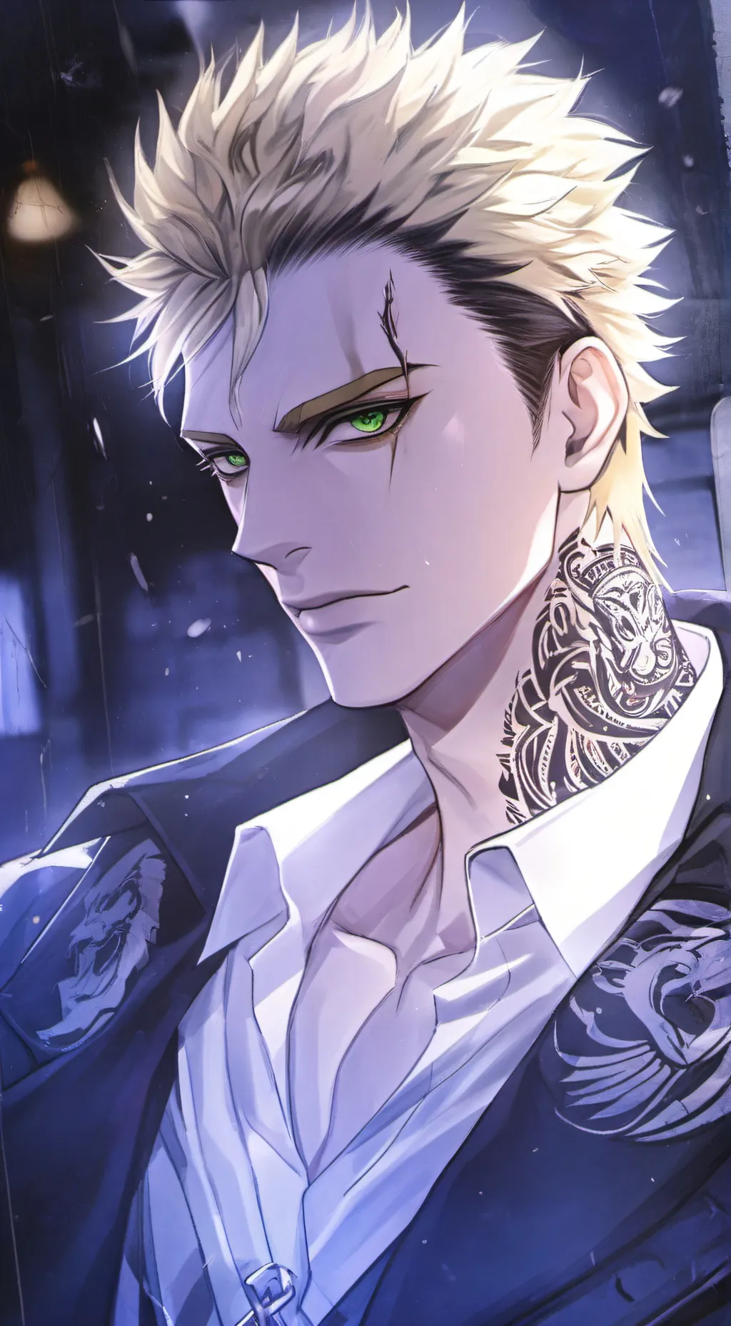 ai character: kyle background