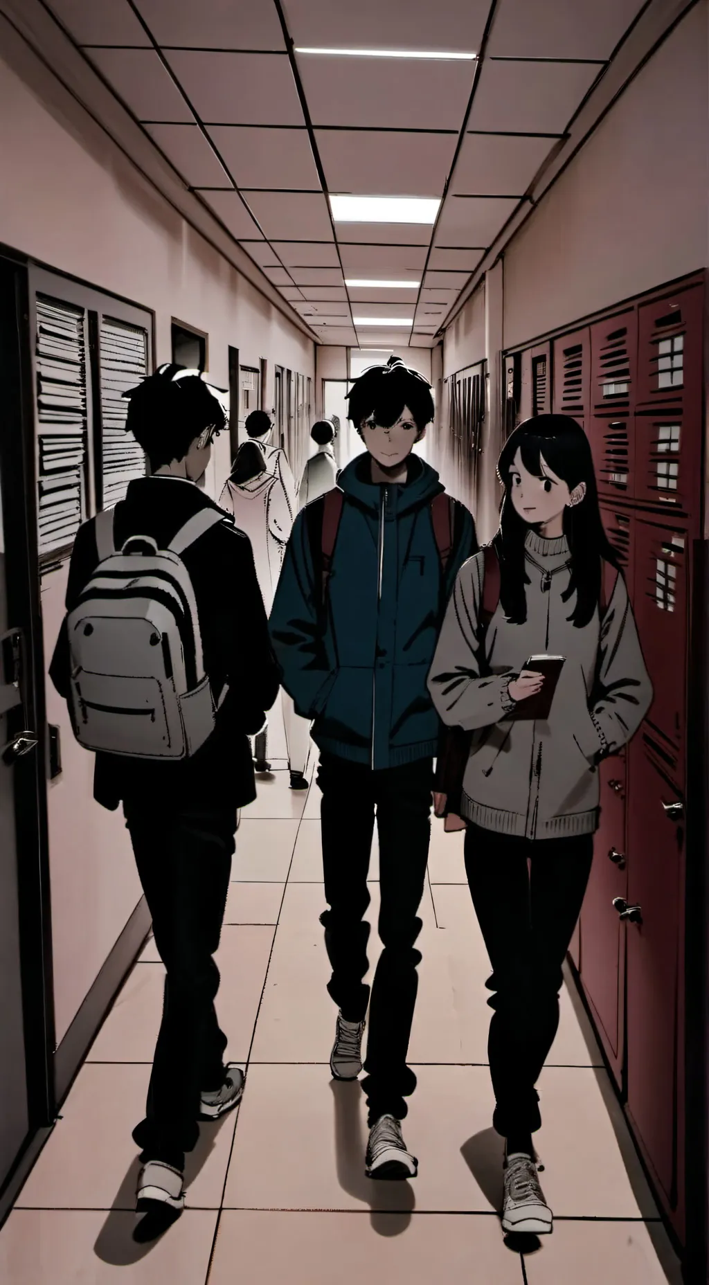 ai character: Damien  background