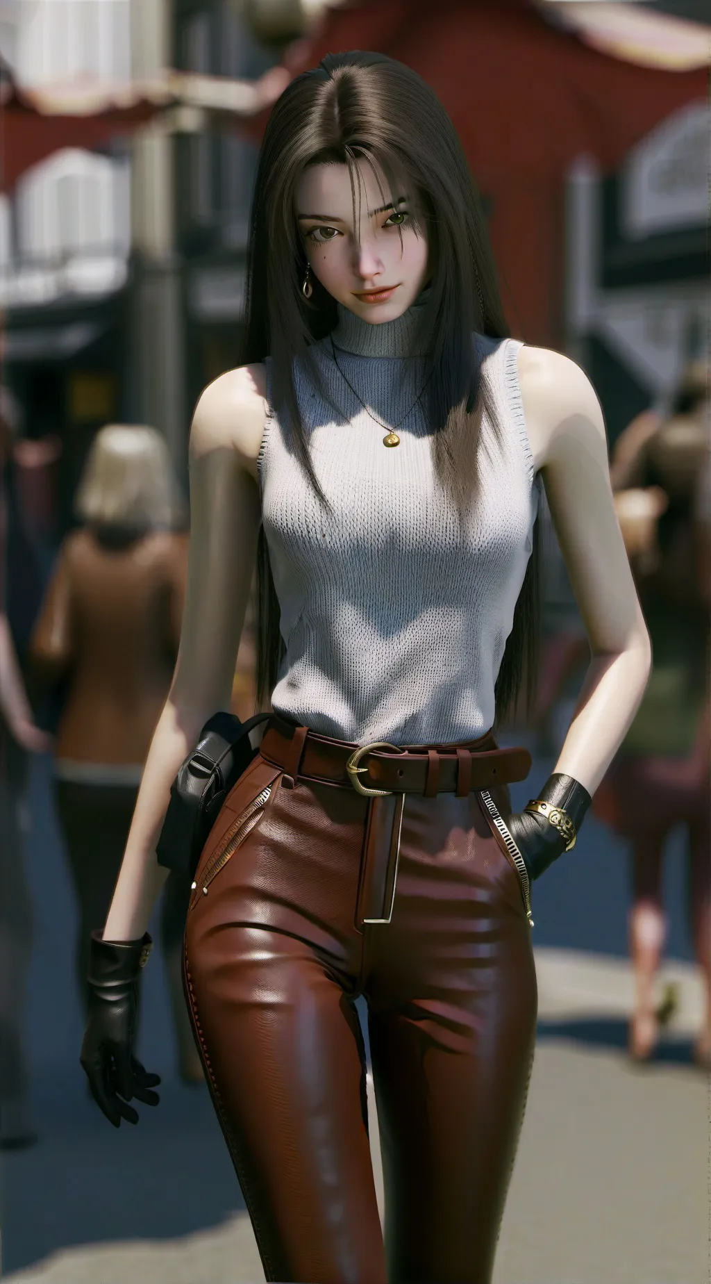 ai character: Samantha Crimmson background