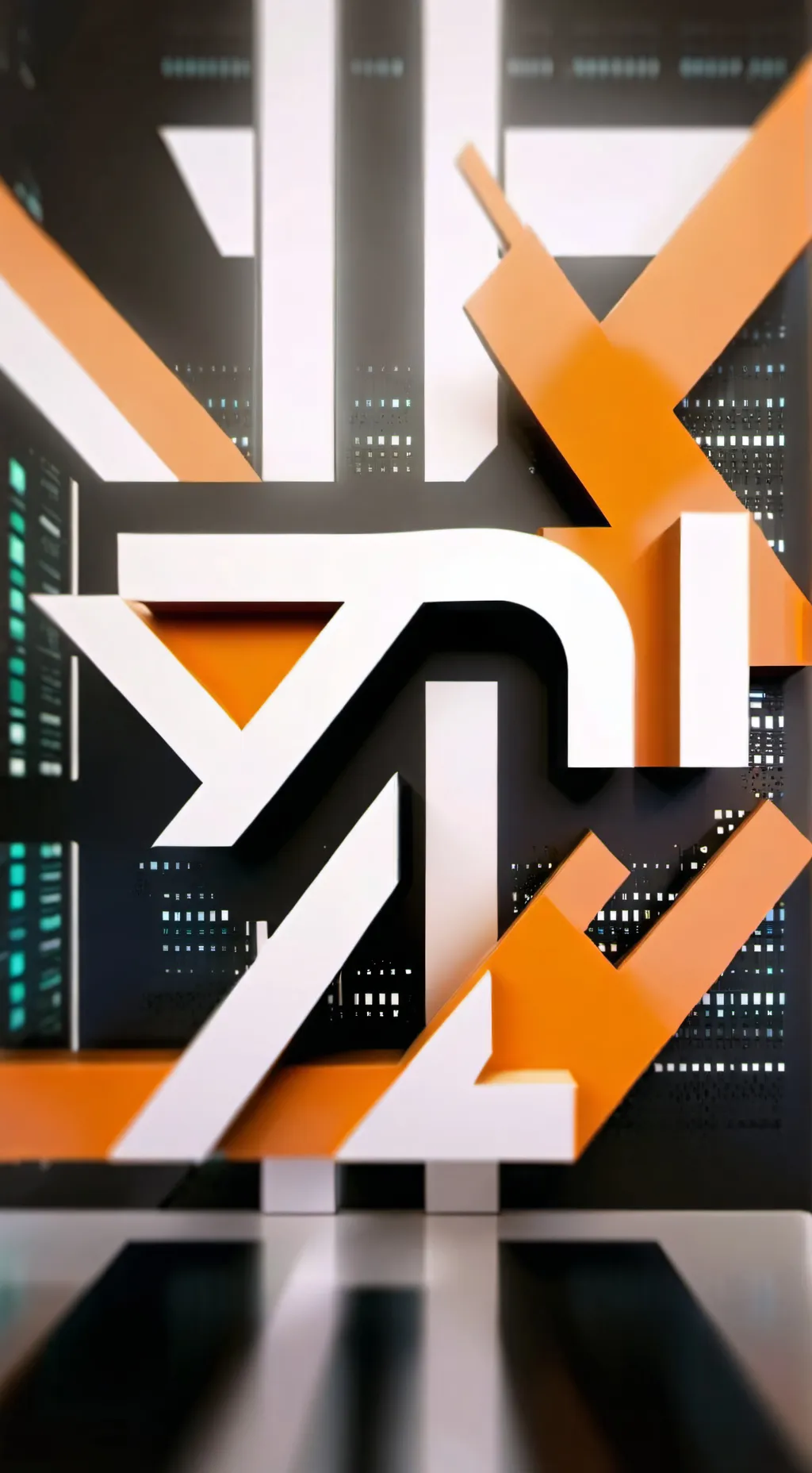 ai character: new year 2026 background