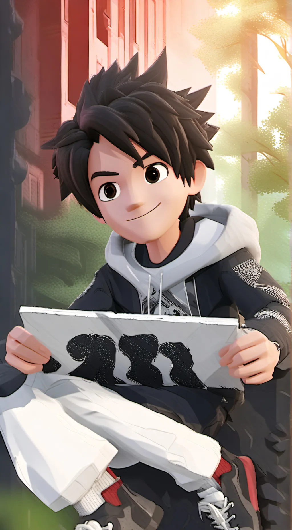 ai character: ~•|Gabby|•~ background