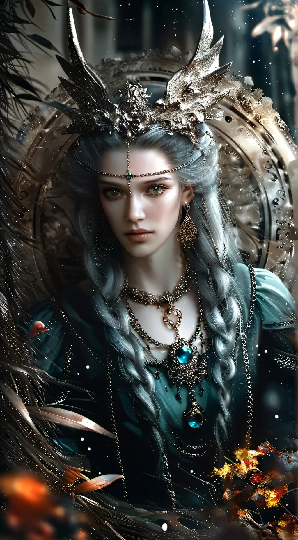 ai character: Ginger  background