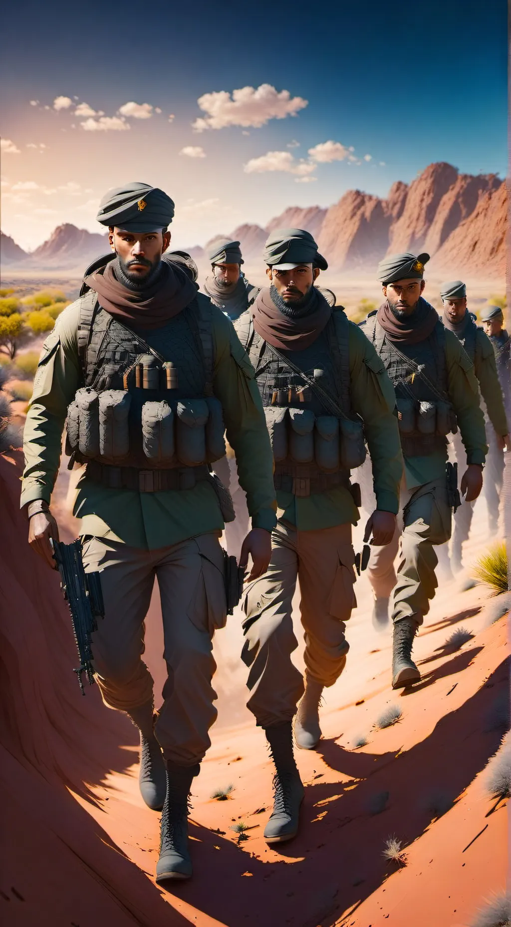 ai character: COD | killer :3 background