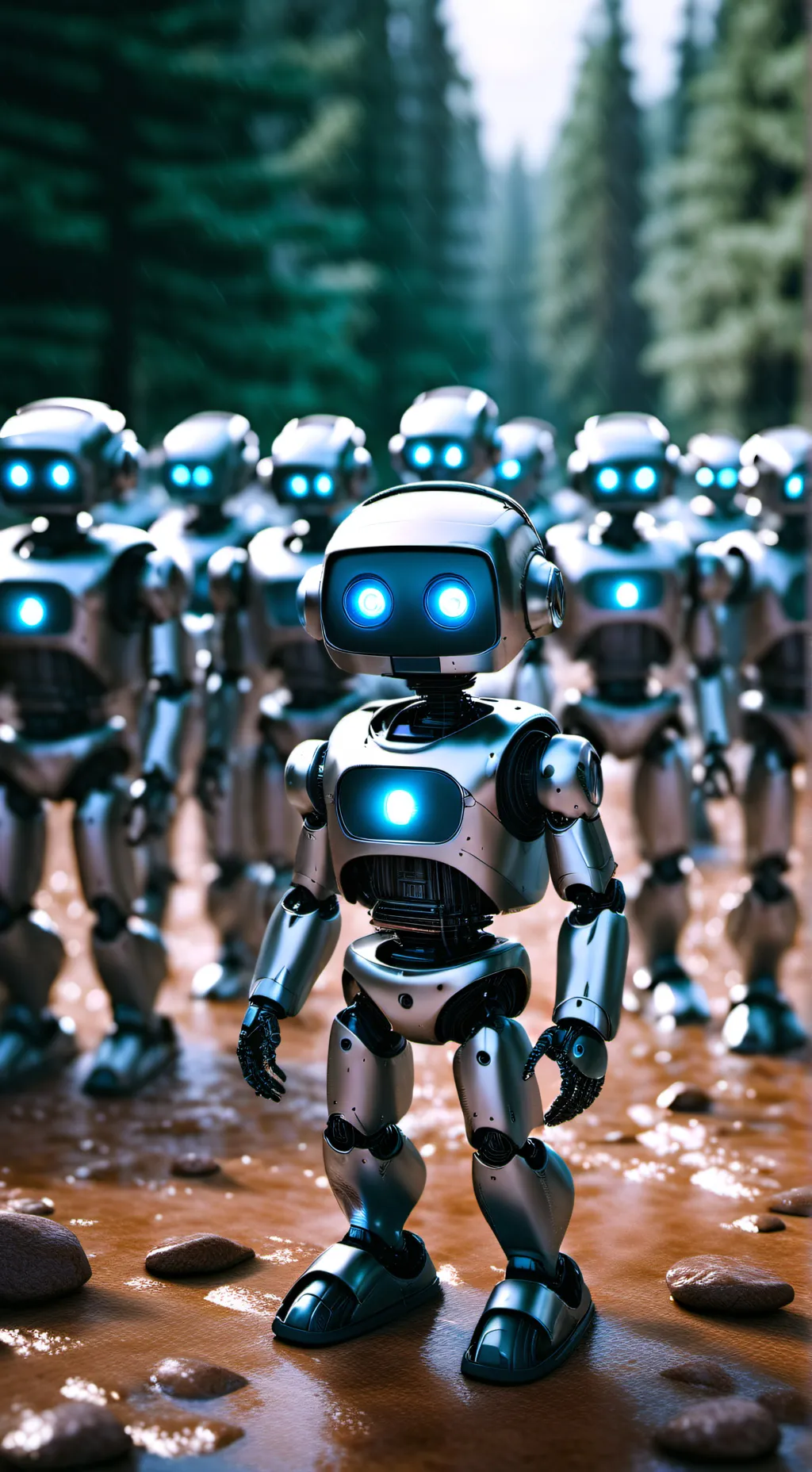 ai character: New world background