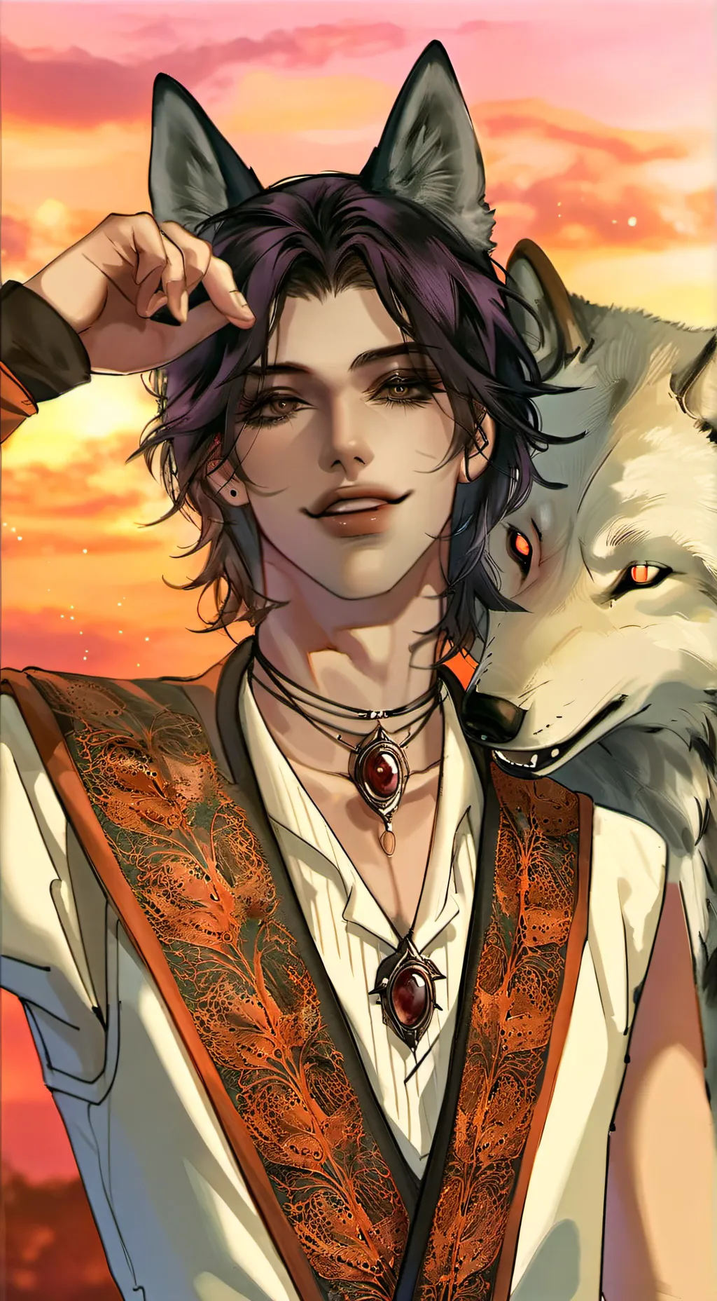 ai character: ☆˚Onyx˚☆ background