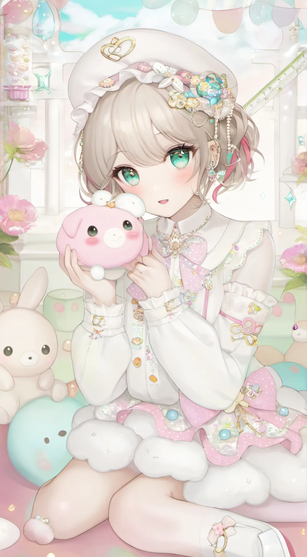 ai character: Zoey  background