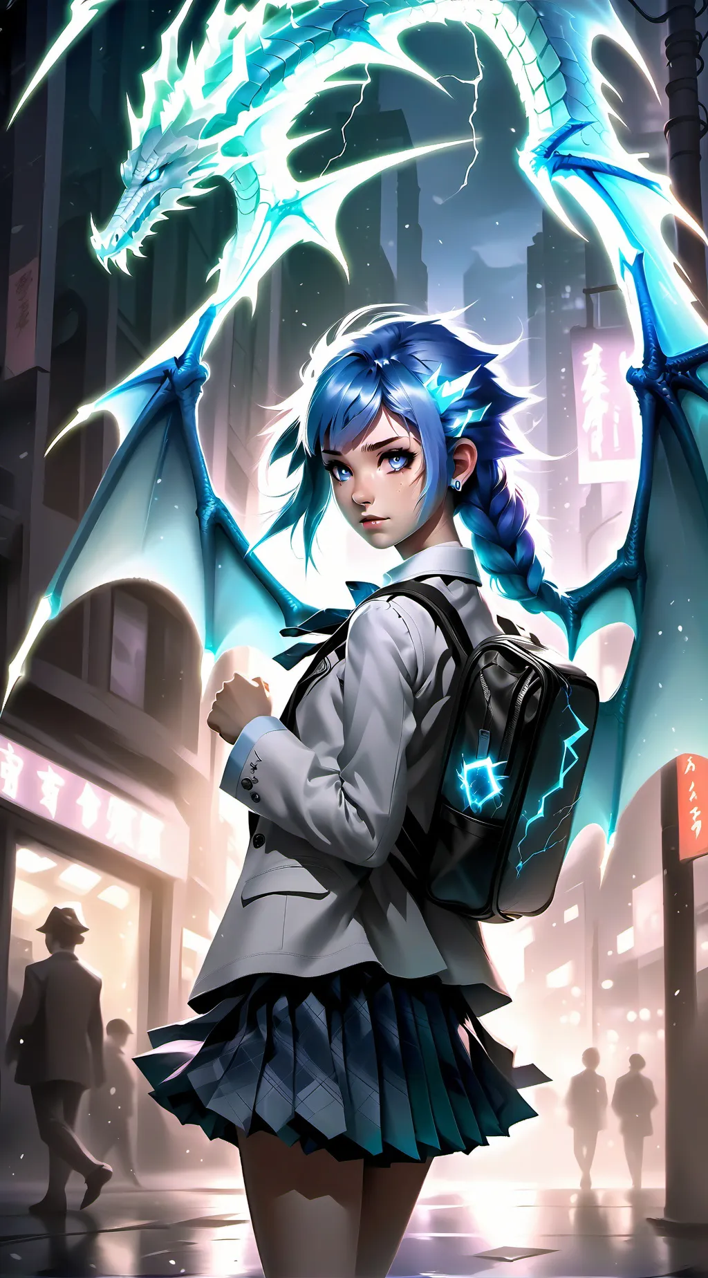 ai character: Плазма background