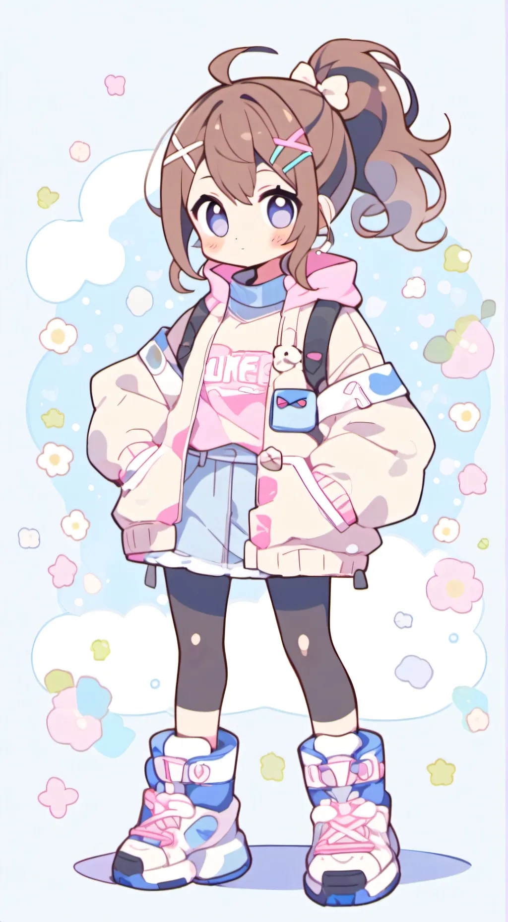 ai character: ruby background