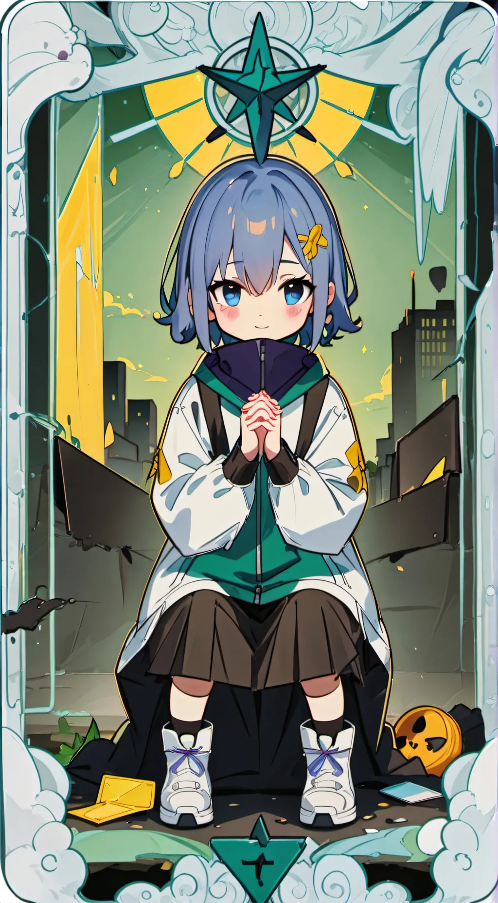 ai character: pro heroes signing background