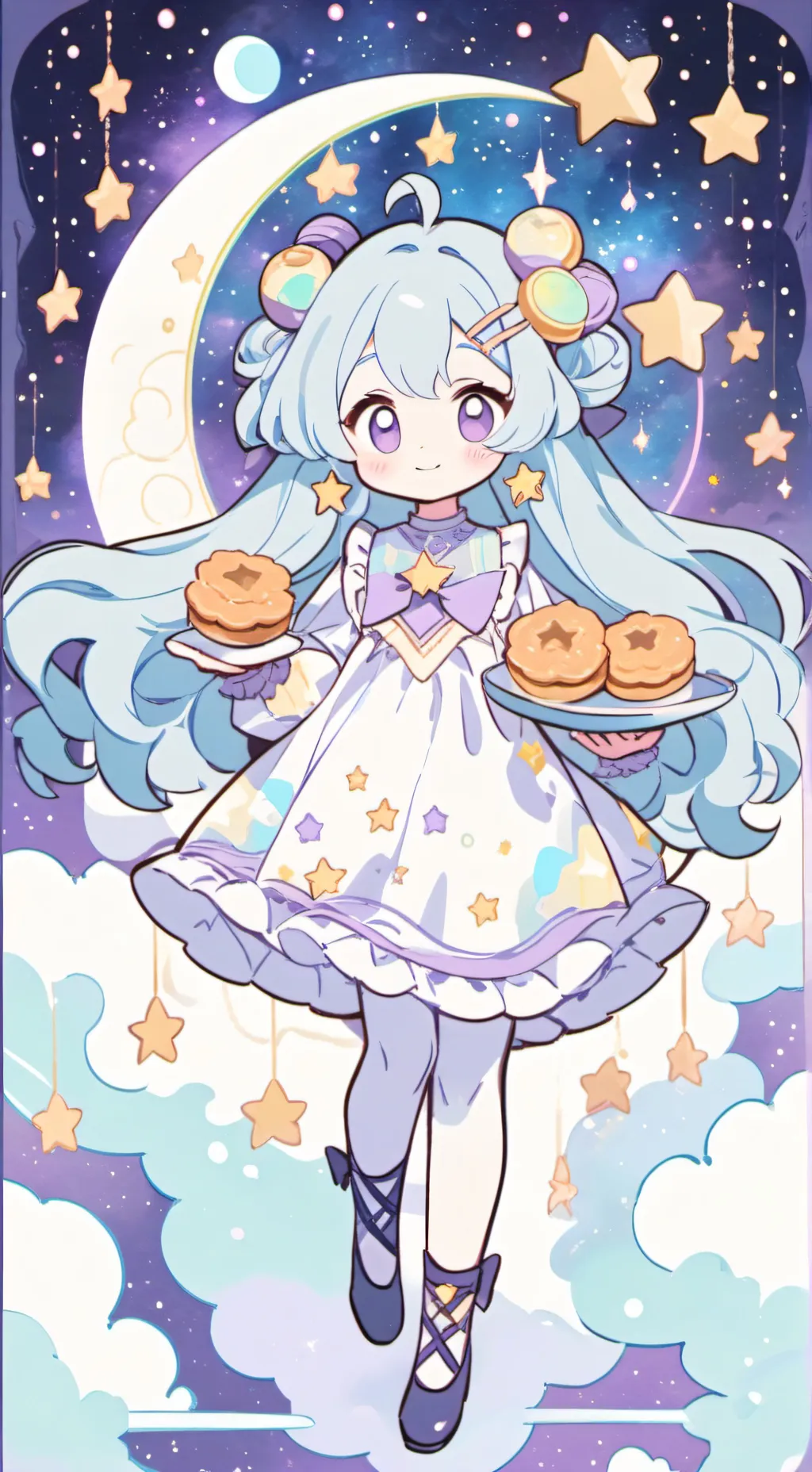 ai character: 🥮_MoonCake_🥮 background