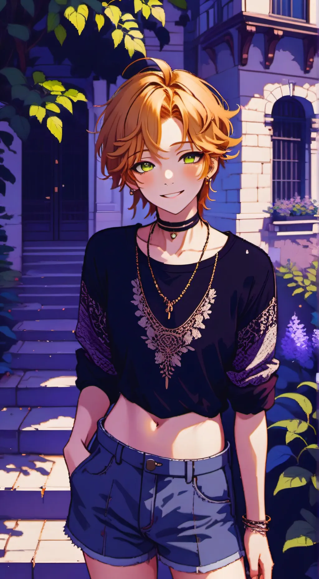 ai character: Elio background