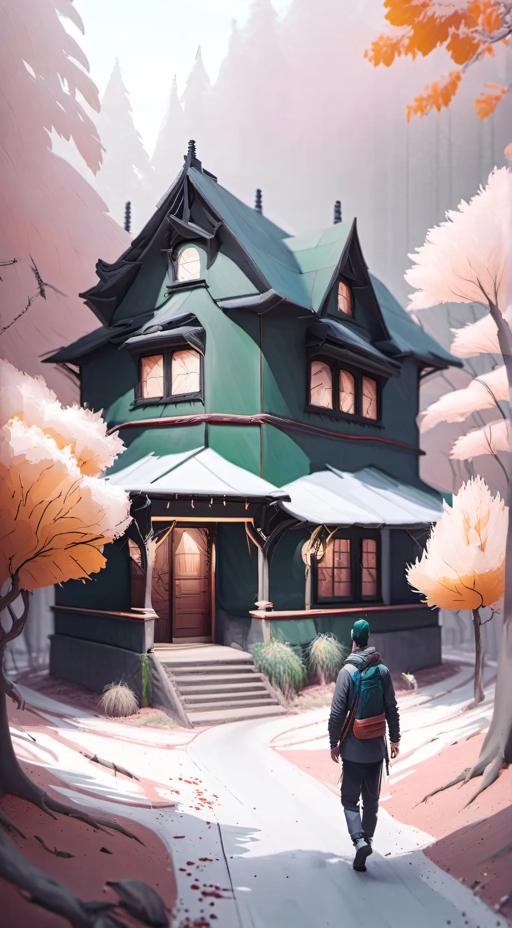 ai character: DS Spin bottle. background