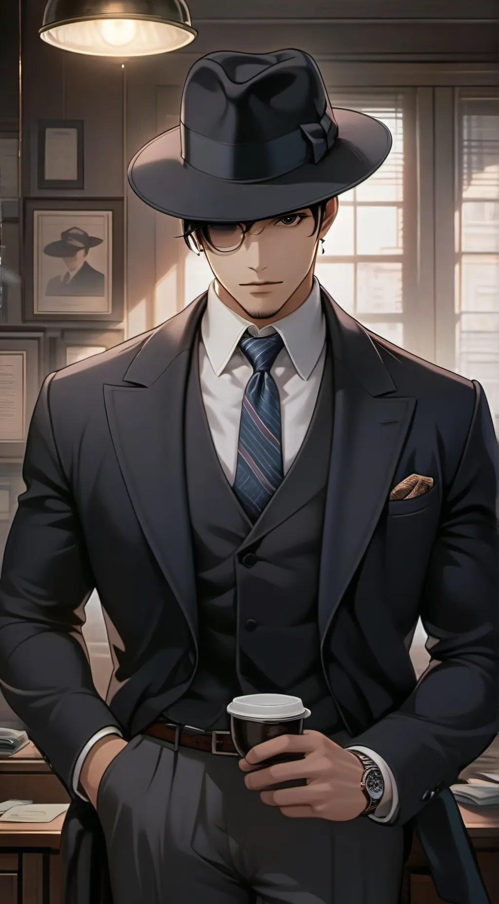 ai character: Marlo Weiss  background