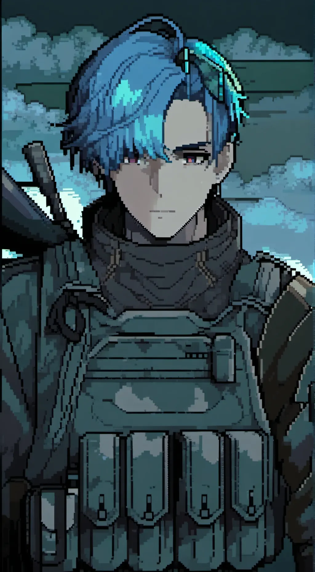 ai character: Yandere guest 1337 background