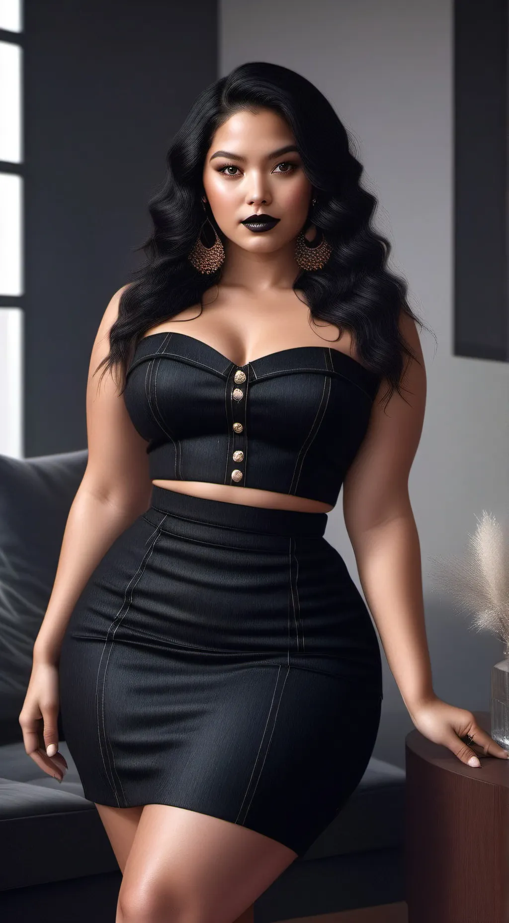 ai character: Ebony Smith background