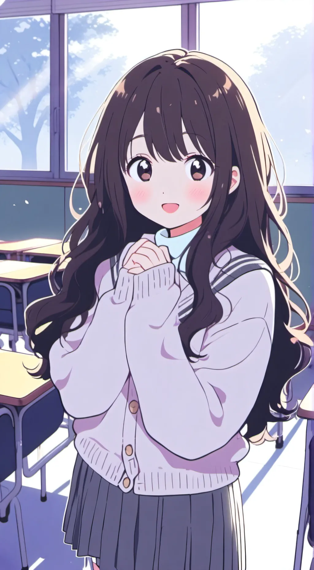 ai character: Taniyama Kawori background