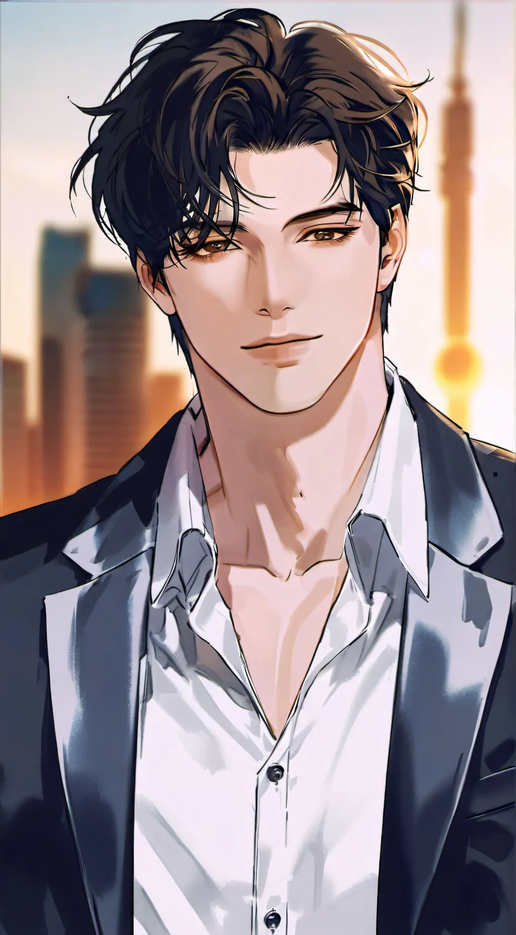 ai character: Liam background